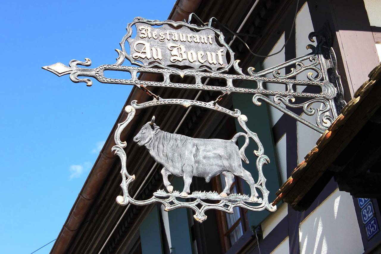 Hotel Restaurant Au Boeuf ブラエスハイム エクステリア 写真
